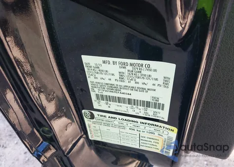 2014 Ford F150 Svt Raptor z USA, uszkodzony, nr VIN 1FTFW1R67EFA40344